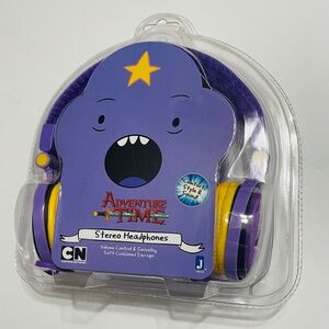 Adventure Time Fold Up Headphones: Lumpy Space Princess